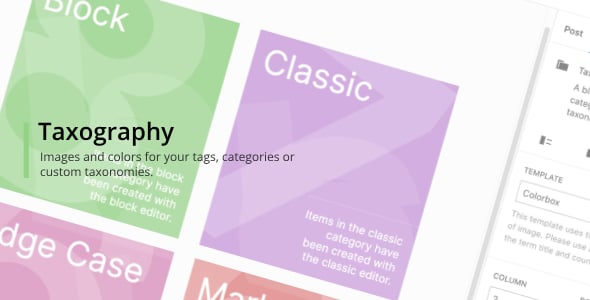 taxography-category-tag-images-colors-supports-custom-taxonomy-for-wordpress